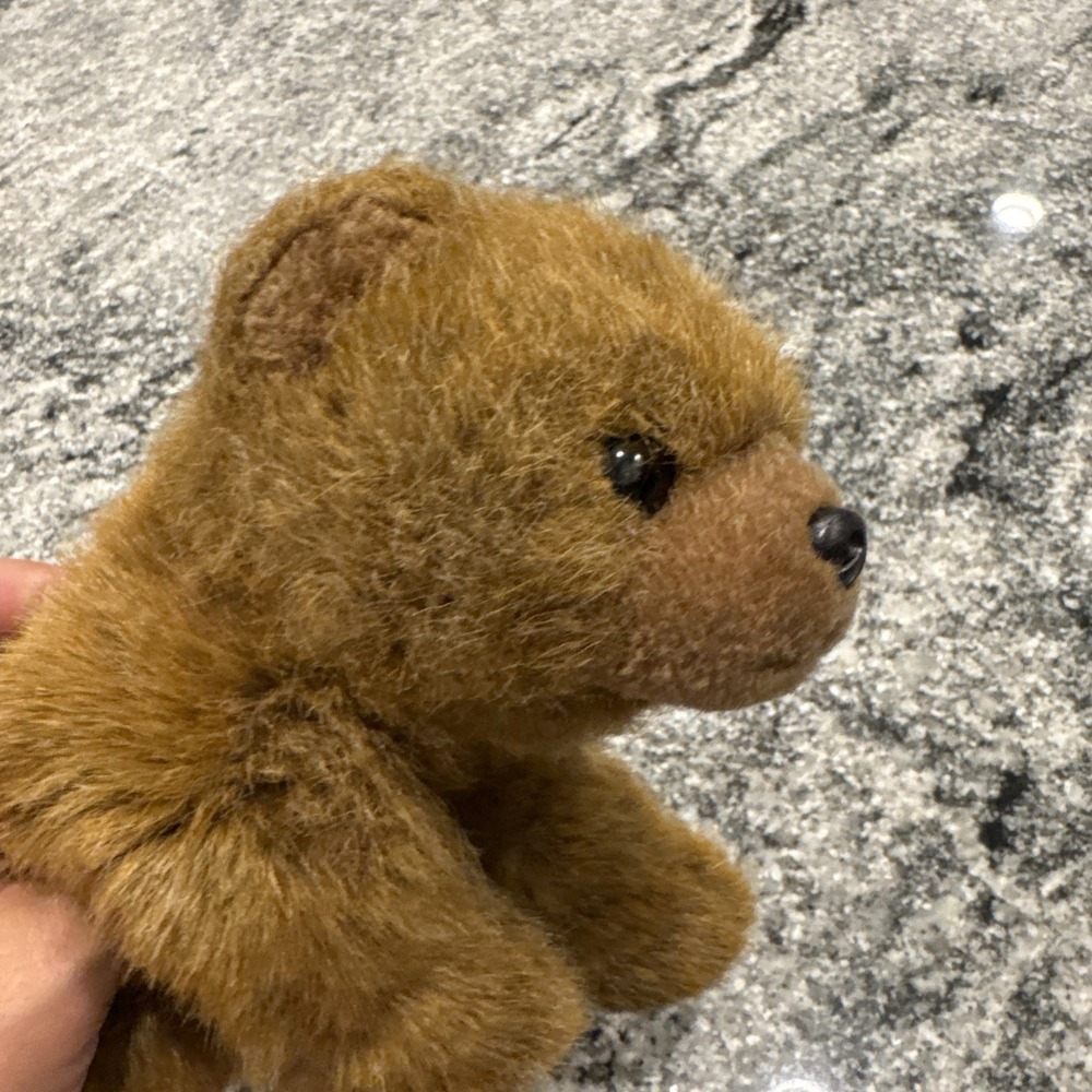 Ty Brown Teddy Bear 10" beanbag plush 1997 - Picture 13 of 14